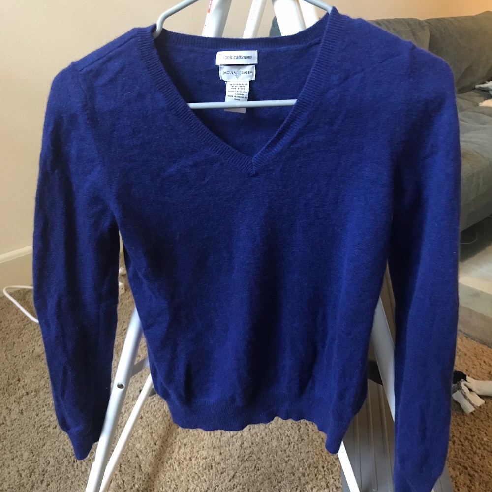 100% Cashmere Jaclyn Smith Sweater